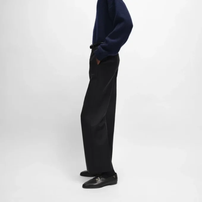 Pantalones Ethan de lana de mohair