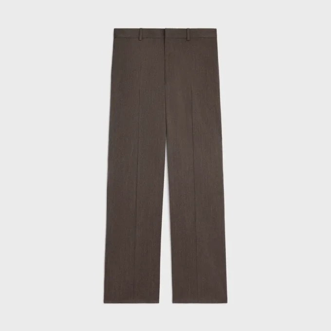 Pantalones Ethan en gabardina de lana Pantalones Ethan en gabardina de lana