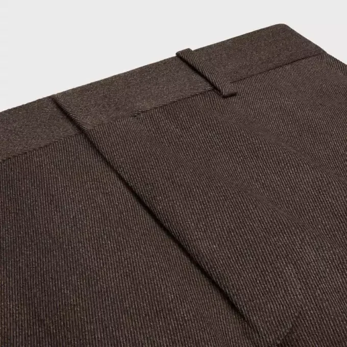 Pantalones Ethan en gabardina de lana Pantalones Ethan en gabardina de lana