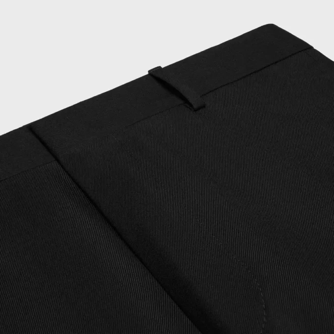 Pantalones Ethan en gabardina de lana