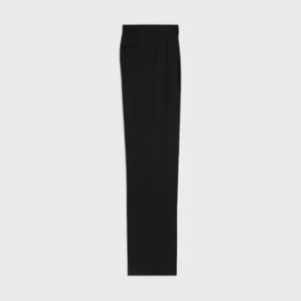 Pantalones Jazz de lana con diseño diagonal