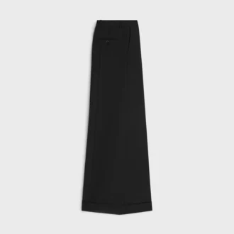 Pantalones largos Docks en gabardina de lana