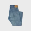 Pantalones Lou de denim de algodón Pantalones Lou de denim de algodón