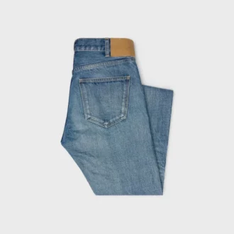 Pantalones Lou de denim de algodón