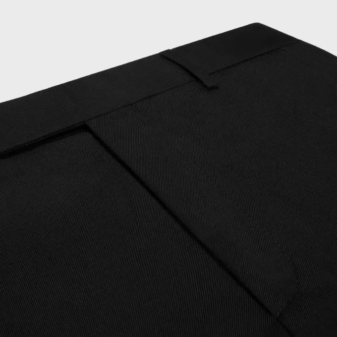 Pantalones Mods de gabardina de lana