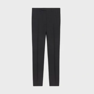 Pantalones Mods de lana a rayas retro