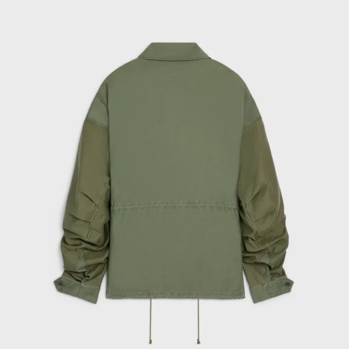 Parka de satén de algodón Parka de satén de algodón