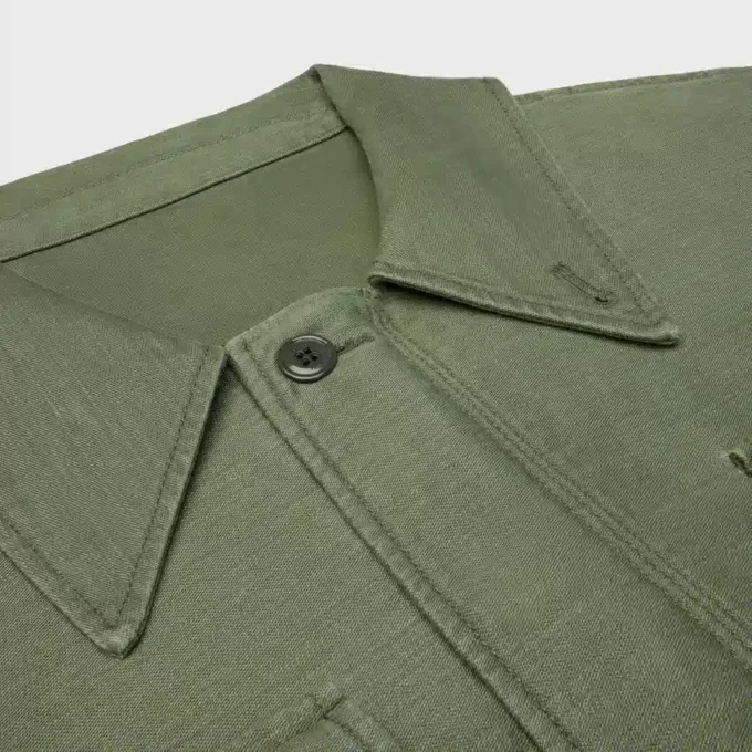 Parka de satén de algodón Parka de satén de algodón