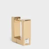 Pendiente cuadrado CELINE Sentimental en oro amarillo y diamantes Pendiente cuadrado CELINE Sentimental en oro amarillo y diamantes