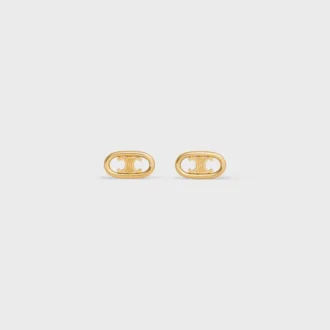 Pendientes Maillon Triomphe en oro amarillo