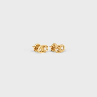 Pendientes Maillon Triomphe en oro amarillo
