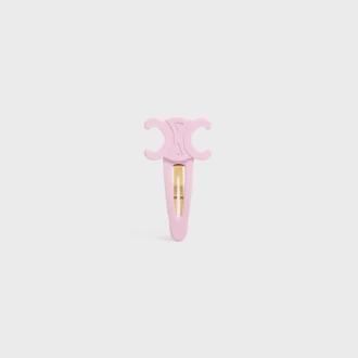 Pinza para el cabello grande CELINE con cierre a presión en acetato y acero