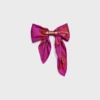 Pinza para el pelo CELINE Big Ribbon en seda y acero Pinza para el pelo CELINE Big Ribbon en seda y acero