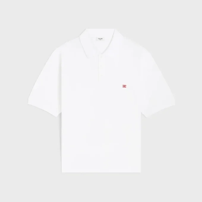 Polo de jersey de algodón piqué Polo de jersey de algodón piqué