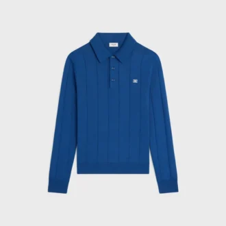 Polo de seda fina y algodón