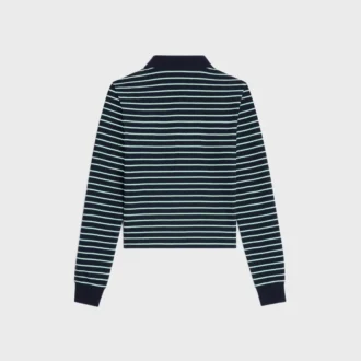 Polo Triomphe en jersey a rayas