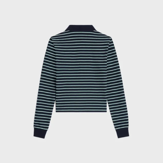 Polo Triomphe en jersey a rayas
