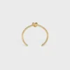 Pulsera extrafina Knot en latón con acabado dorado Pulsera extrafina Knot en latón con acabado dorado