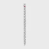 Pulsera Les Poincons CELINE en plata de ley y granate Pulsera Les Poincons CELINE en plata de ley y granate