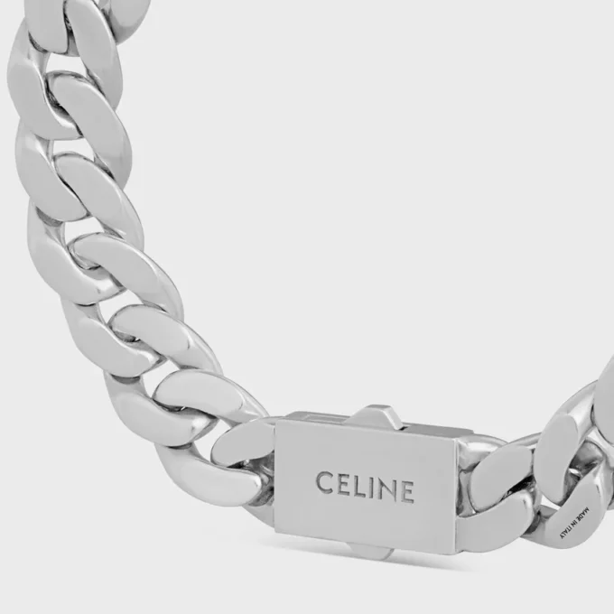Pulsera Les Poincons CELINE en plata de ley y granate Pulsera Les Poincons CELINE en plata de ley y granate