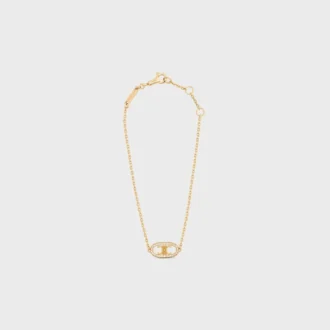 Pulsera Maillon Triomphe en oro amarillo y diamantes Pulsera Maillon Triomphe en oro amarillo y diamantes