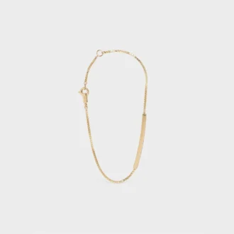 Pulsera recta CELINE Sentimental en oro amarillo y diamantes Pulsera recta CELINE Sentimental en oro amarillo y diamantes