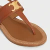 Sandalia CELINE Lympia Triomphe en piel de becerro Sandalia CELINE Lympia Triomphe en piel de becerro