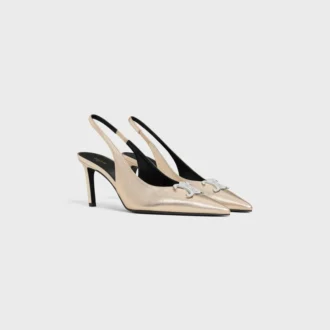 Sandalias CELINE Alma Triomphe de piel de becerro laminada