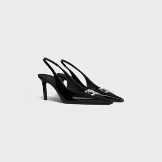 Sandalias CELINE Alma Triomphe en piel de becerro brillante