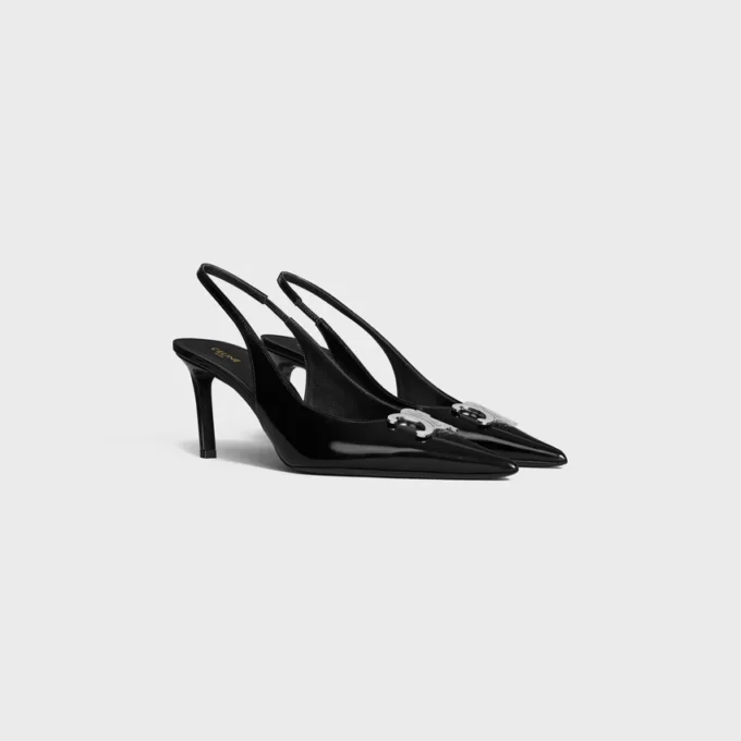 Sandalias CELINE Alma Triomphe en piel de becerro brillante Sandalias CELINE Alma Triomphe en piel de becerro brillante