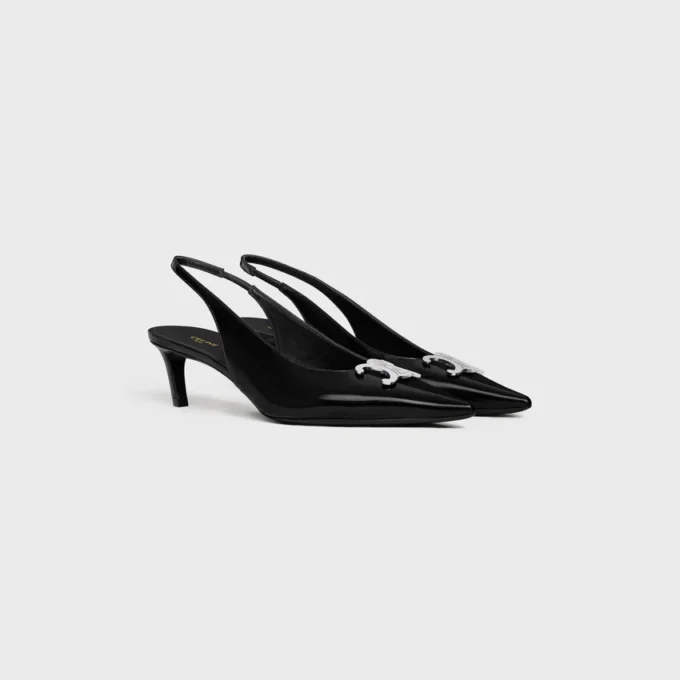 Sandalias CELINE Alma Triomphe en piel de becerro brillante Sandalias CELINE Alma Triomphe en piel de becerro brillante