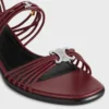 Sandalias de tacón CléMence en piel de cabra Sandalias de tacón CléMence en piel de cabra