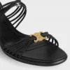 Sandalias de tacón CléMence en piel de cabra Sandalias de tacón CléMence en piel de cabra
