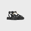 Sandalias gladiadoras CELINE Clea Triomphe en piel de becerro – Curtido vegetal