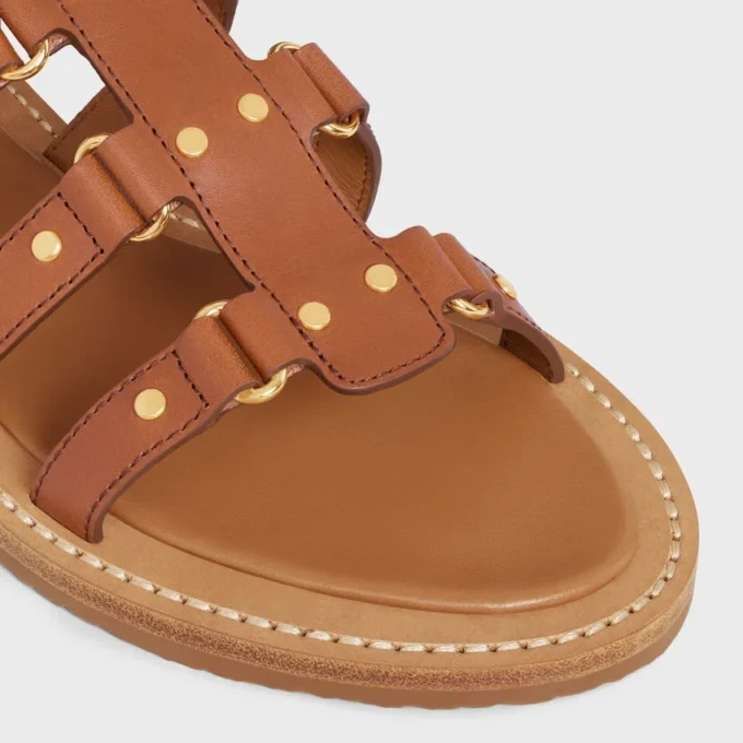 Sandalias gladiadoras Lympia de CELINE en piel de becerro Sandalias gladiadoras Lympia de CELINE en piel de becerro