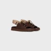 Sandalias gruesas CELINE Billie en piel de becerro y tejido Sandalias gruesas CELINE Billie en piel de becerro y tejido