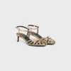 Sandalias Triomphe de CELINE en piel de cordero laminada Sandalias Triomphe de CELINE en piel de cordero laminada