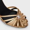 Sandalias Triomphe de CELINE en piel de cordero laminada Sandalias Triomphe de CELINE en piel de cordero laminada
