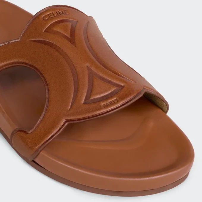 Sandalias Triomphe en piel de becerro – Curtido vegetal Sandalias Triomphe en piel de becerro – Curtido vegetal