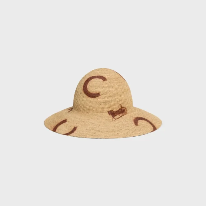 Sombrero de rafia
