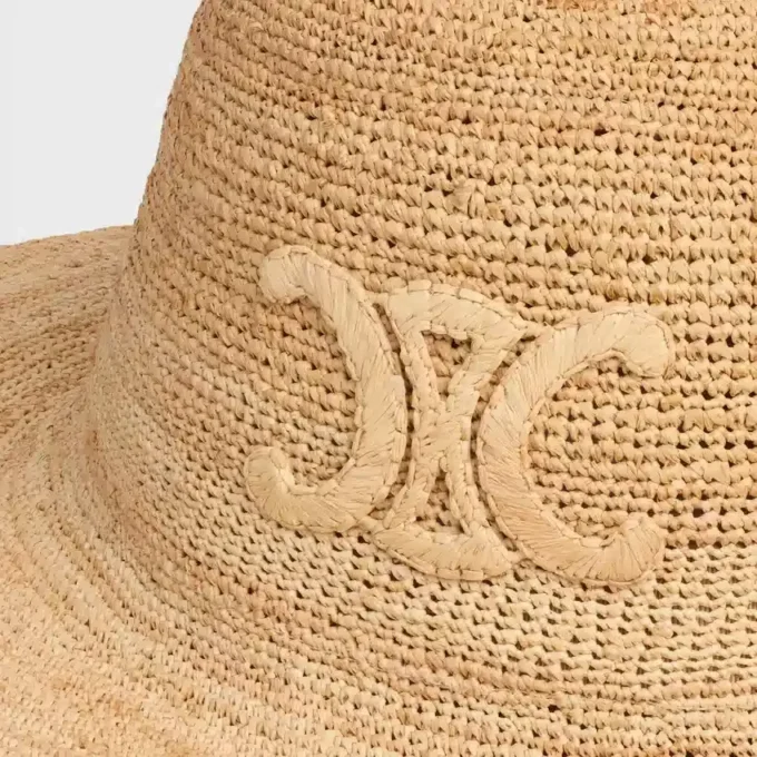 Sombrero Triomphe de rafia