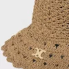 Sombrero Triomphe de rafia calada Sombrero Triomphe de rafia calada