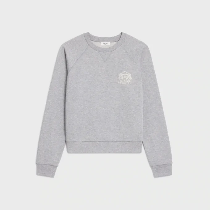 Sudadera Blason en algodón y cachemira