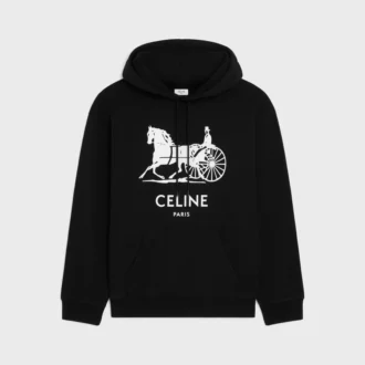 Sudadera con capucha de felpa de algodón