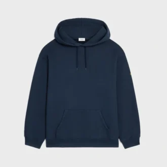 Sudadera con capucha de felpa de algodón