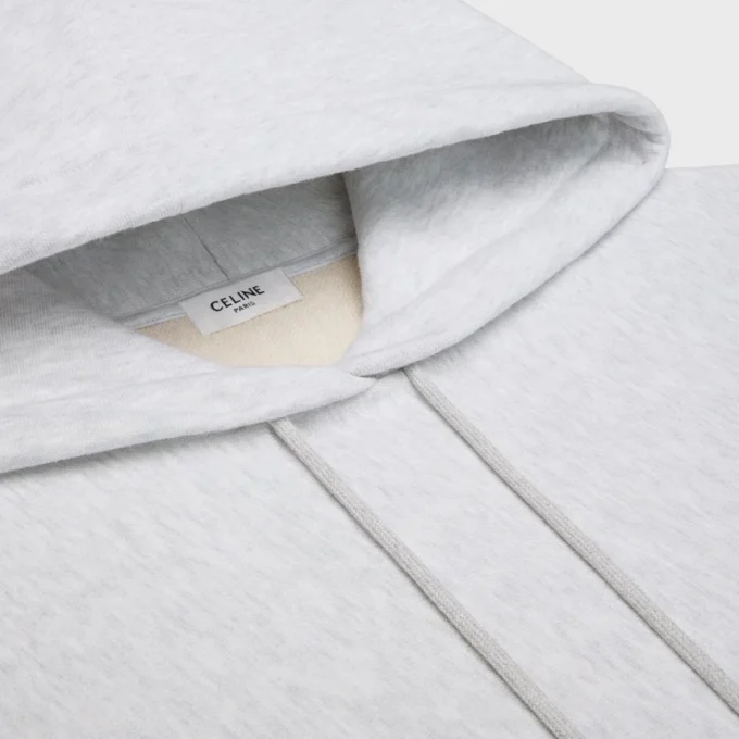 Sudadera con capucha de felpa de algodón Sudadera con capucha de felpa de algodón