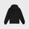 Sudadera con capucha y cremallera de felpa de algodón