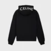 Sudadera con capucha y cremallera de felpa de algodón
