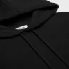 Sudadera corta con capucha de felpa de algodón Sudadera corta con capucha de felpa de algodón