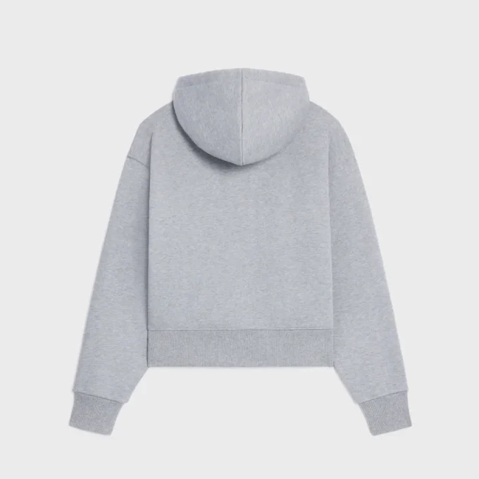 Sudadera holgada con capucha de felpa de algodón Sudadera holgada con capucha de felpa de algodón